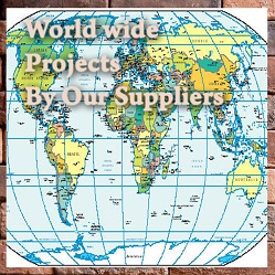 our suppliers projects in worldwide
